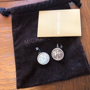 Michael Kors earrings mother of pearl